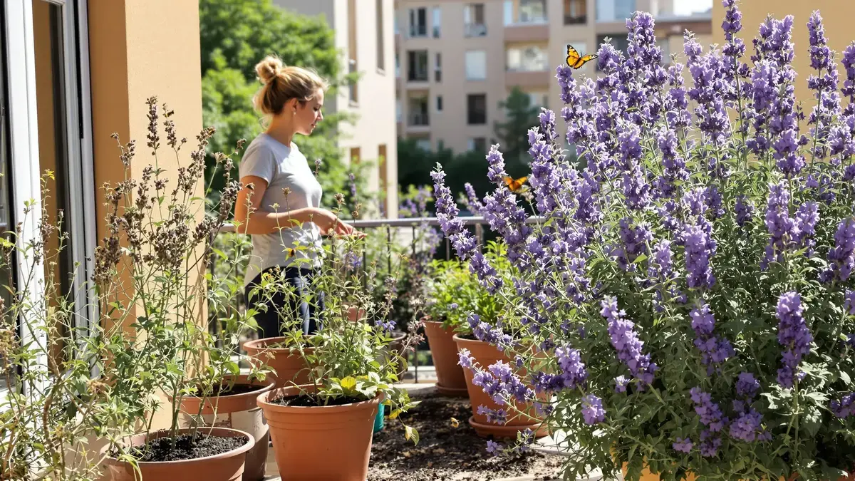 Avviso ai giardinieri chi trascura l’irrigazione delle piante in vaso rischia di danneggiare gli impollinatori e di vedere il proprio balcone rovinarsi