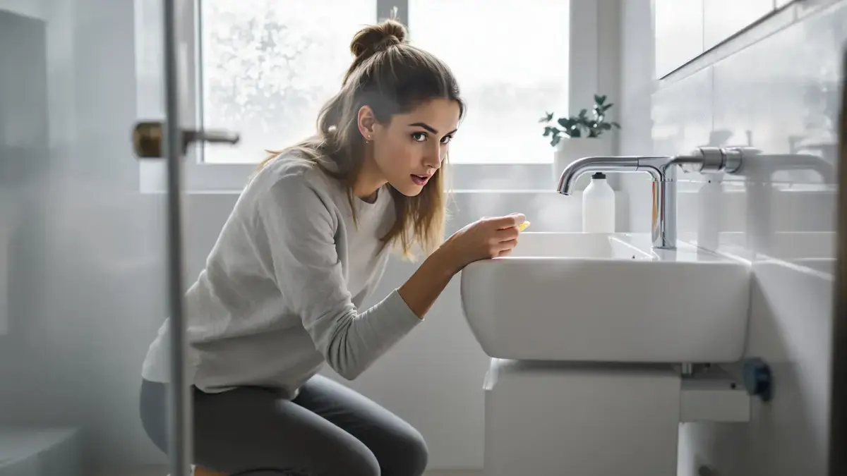 Questo bagno sembra impeccabile ma una scoperta sorprendente ha lasciato la proprietaria senza parole