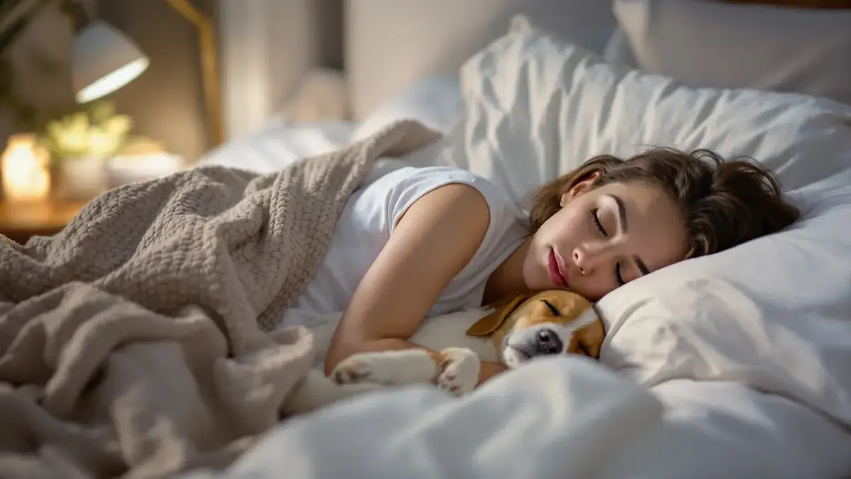 Dormire con il proprio animale domestico può essere benefico, a condizione di rispettare alcune precauzioni