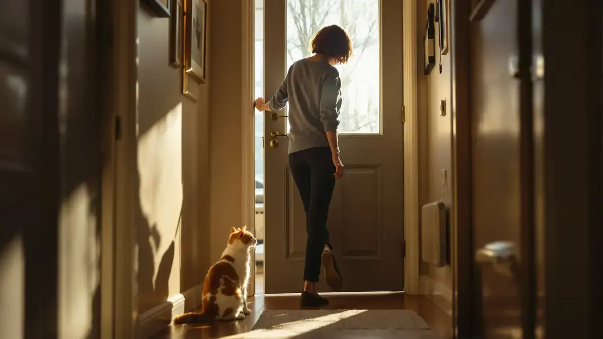 Gli esperti sono concordi i gatti possono sembrare distanti ma il loro desiderio di attraversare le porte rivela un’insaziabile curiosità e una ricerca di sicurezza