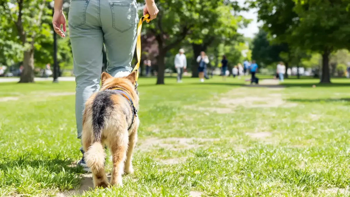 Gli esperti sono chiari: un nastro giallo sul guinzaglio di un cane non indica solo che è amichevole ma può nascondere rischi di malintesi e incidenti