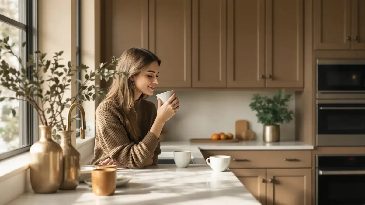 Il nero e il bianco si dissolvono un colore inaspettato ridefinisce le cucine nel 2023